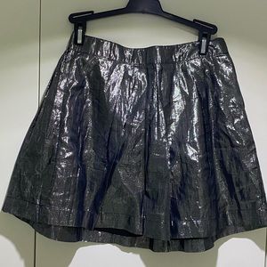Gap Kids Metallic Grey Skirt